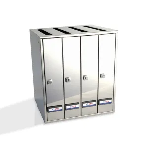 BUZON PRISMA SUPERIOR INOXIDABLE G4 UNICOLOR