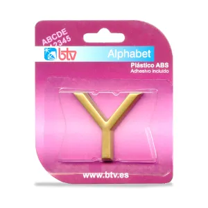 BLISTER LETRA 'Y'  ABS BLISTER LETRA 'Y'  ABS