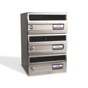 BUZON SILVER HORIZONTAL INOXIDABLE G3