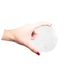 COLGADOR EASY STICK 100 MM TRANSPARENTE