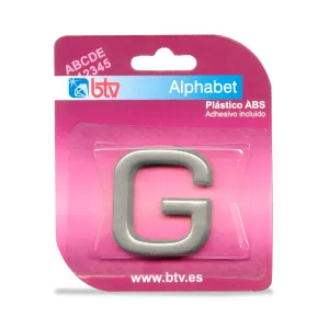 BLISTER LETRA ABS PLATA