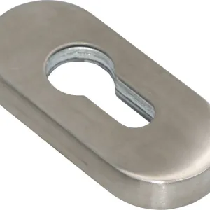 ESCUDO INOX 10 MM ESPESOR OVALADO