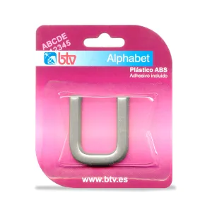BLISTER LETRA 'U'  ABS