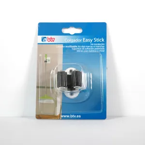 PORTAESCOBAS EASY STICK TRANSPARENTE