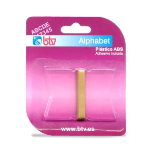 BLISTER LETRA 'I'  ABS