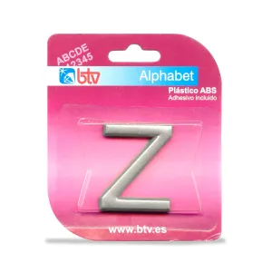 BLISTER LETRA ABS PLATA