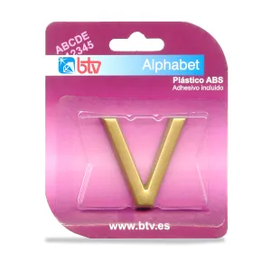 BLISTER LETRA ABS ORO