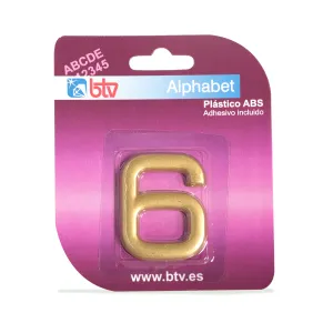 BLISTER NÚMERO ABS ORO