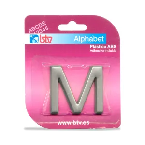 BLISTER LETRA 'M'  ABS