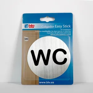 INDICADOR WC EASY STICK 100 MM FONDO PLATA