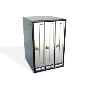 BUZON PRISMA FRONTAL INOXIDABLE G5
