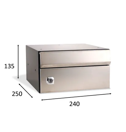 BUZON DUOMO 240X250 INOX SATINADO BUZON DUOMO 240X250 INOX SATINADO