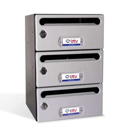 BUZON MERCURIO TRIPLE (3 BUZONES) GRIS