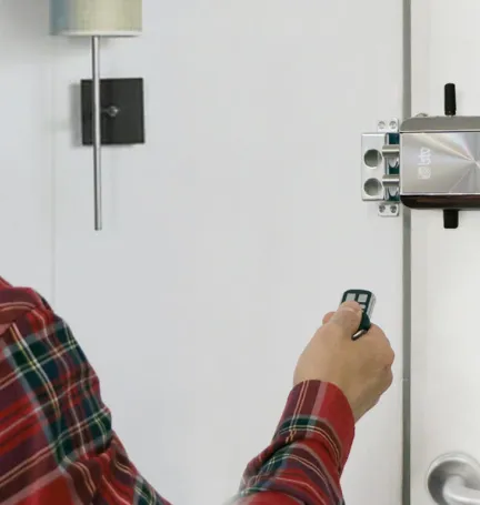 CERRADURA INVISIBLE GUARDIAN CROMADO