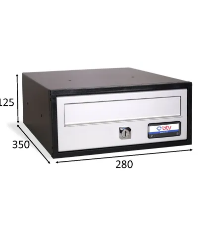 BUZON VIENA 280x350 ALUMINIO