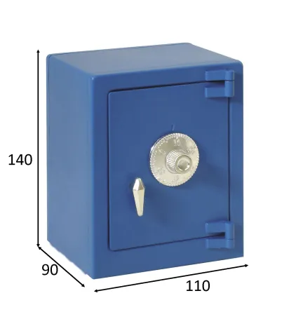 HUCHA CAJA FUERTE AZUL HUCHA CAJA FUERTE AZUL