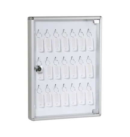 PORTALLAVES DE ALUMINIO PARA 21 LLAVES