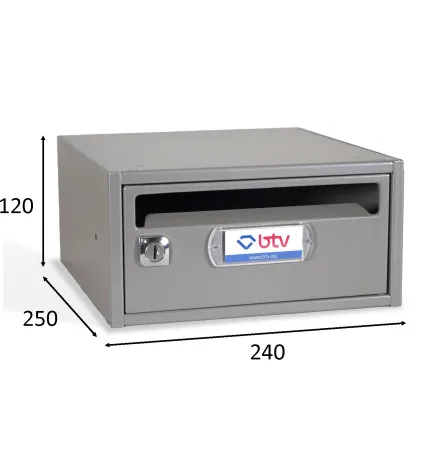 BUZON MONCAYO TITANIO 240x250 G1