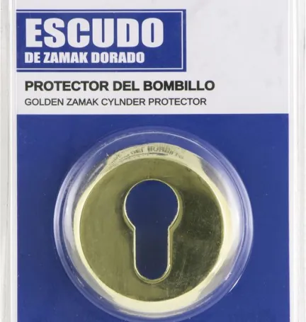 ESCUDO CIRCULAR ZAMAK DORADO ESCUDO CIRCULAR ZAMAK DORADO