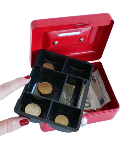CAJA DE CAUDALES XS ROJO