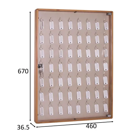 PORTALLAVES DISEÑO V2 ALUM MAD CLA 56 LLAV 460X670