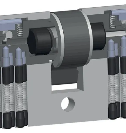 CILINDRO SNAKE  40/40 LT BOX 3 LLAVES