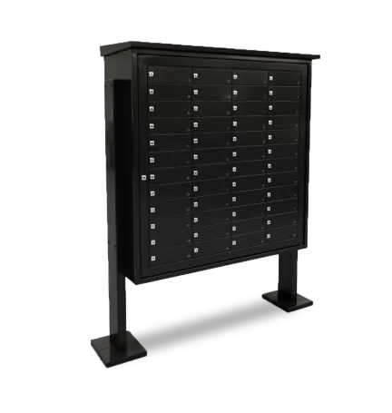 BUZON BCP Negro 48 CASILLEROS PUERTAS CIEGAS