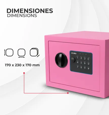 CAJA FUERTE ENA ROSA