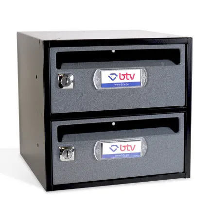 BUZÓN MONCAYO DOBLE (2 BUZONES)GRIS