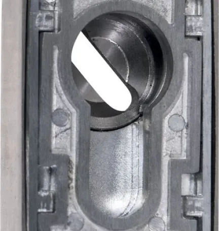 ESCUDO OVALADO DE 15 MM ACERO INOXIDABLE