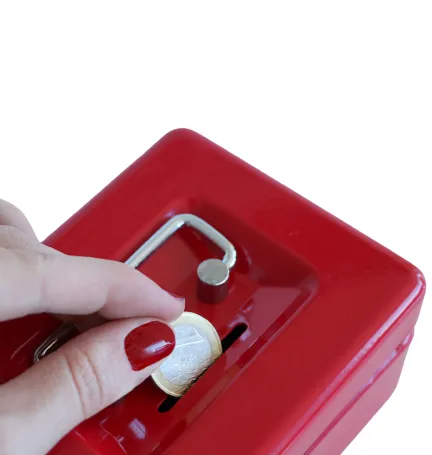 CAJA DE CAUDALES XS ROJO