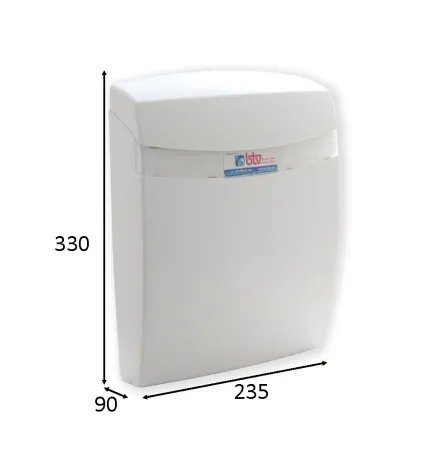 BUZON CORAL ABS BLANCO