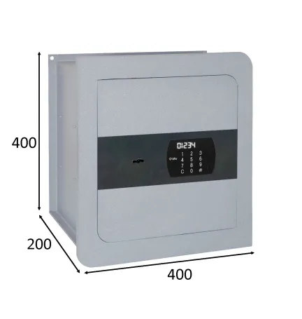 CAJA FUERTE CUARZO 40 EMPOTRAR