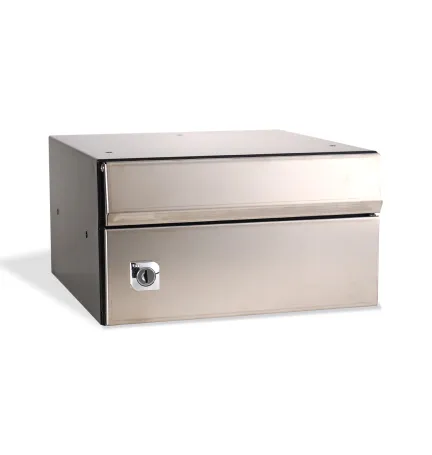 BUZON DUOMO HORIZONTAL 240X250 ACERO INOXIDABLE SATINADO