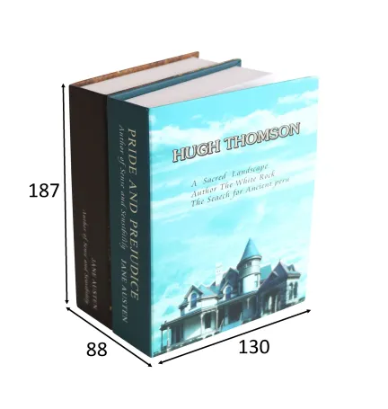 CAJA DE SEGURIDAD EN FORMA DE LIBRO