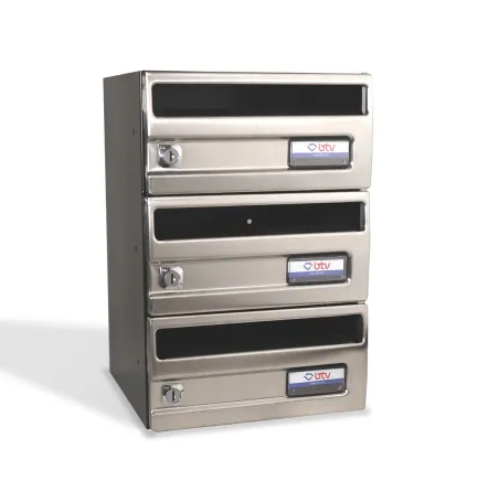 BUZON SILVER HORIZONTAL INOXIDABLE G3