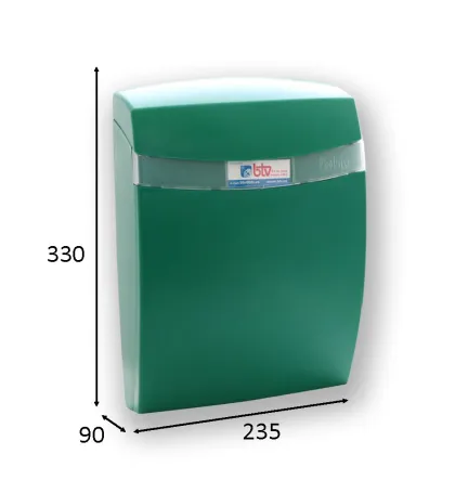 BUZON CORAL ABS VERDE