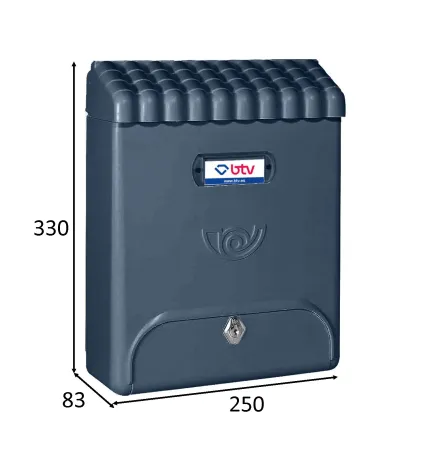 BUZON GARDEN ABS ANTRACITA