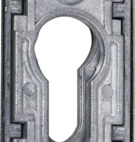 ESCUDO INOX 10 MM ESPESOR OVALADO