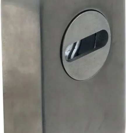 ESCUDO INOX 15 MM ESPESOR OVALADO