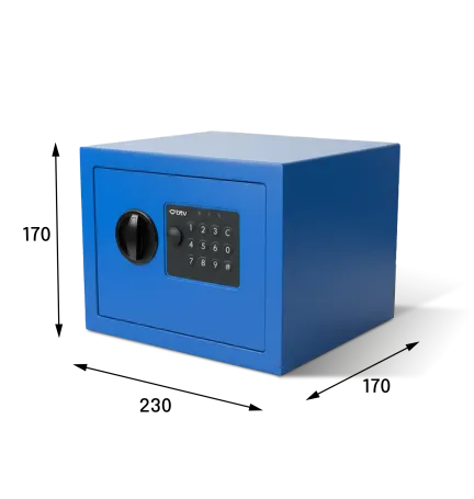 CAJA FUERTE ENA AZUL