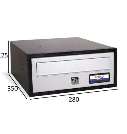 BUZÓN DANUBIO 280X350 GRIS