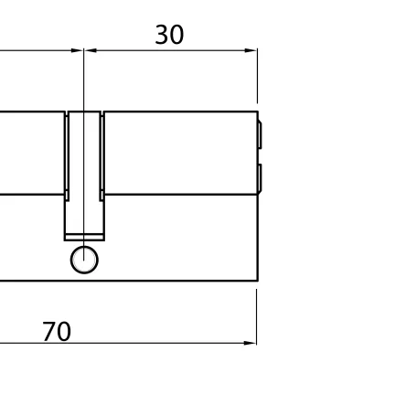 CILINDRO PANTHER 30/40 NK BOX LLA IGU PA2