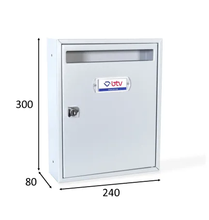 BUZON TEIDE PLATEADO