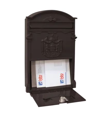 BUZÓN IMPERIAL NEGRO PUERTA CIEGA