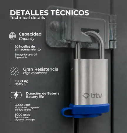 CANDADO THOR 40