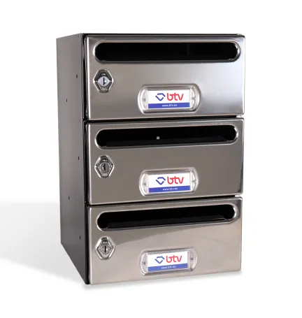 BUZON MERCURIO TRIPLE (3 BUZONES) GRIS