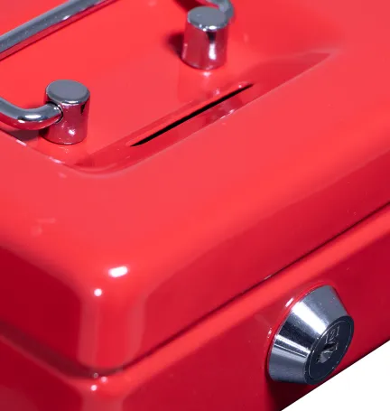 CAJA DE CAUDALES XS ROJO