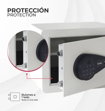 CAJA FUERTE OMEGA BLANCA