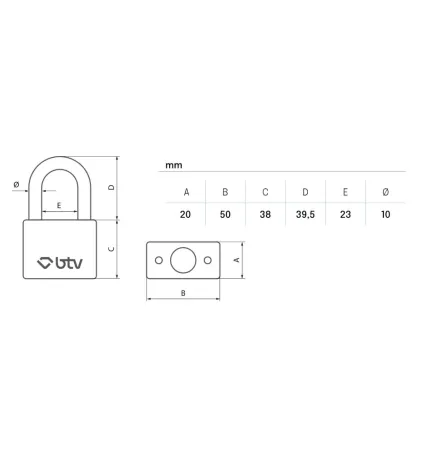 CONJUNTO 5 CANDADOS ODIN 50 AMAESTRADOS